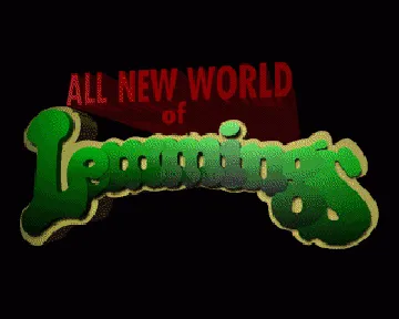 All New World of Lemmings (AGA)_Disk1 screen shot title